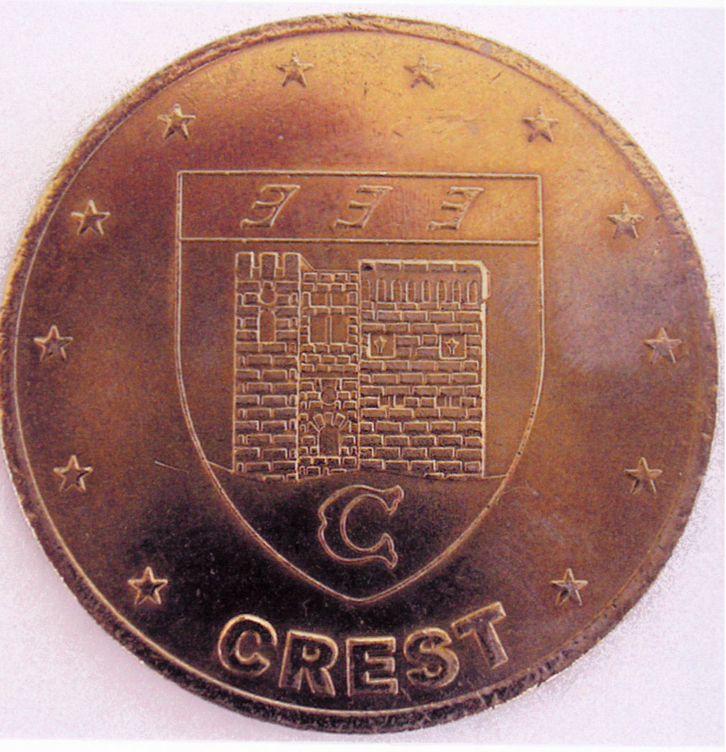 Piece Crest 2 Euro coté pile